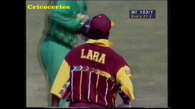Greatest World Cup Innings - BRIAN LARA 111 (94) in 1996 World Cup QF VS South Africa смотреть онлайн