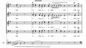 see, darkness covers the earth (Klaverdal) - score video