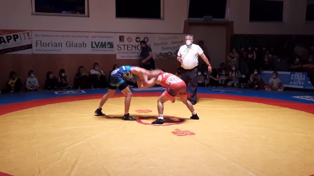 17.09.2021 RWG vs SC Großostheim - 75kg Freistil: Ali Can Cakici vs Gleb Yermolayev смотреть онлайн