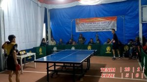 BABAK 8 BESAR TURNAMEN TENIS MEJA LPM OPEN 2022 DIVISI 9 | UDZE ROBBAN VS TENDI ALKOS