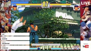 Дрочим в онлайне, в Street Fighter III: 3th Strike. #2