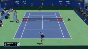 Kevin Anderson VS Dan Evans San Diego First Round