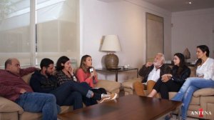 ANTONIO FAGUNDES E ELENCO DE BAIXA TERAPIA EM ENTREVISTA