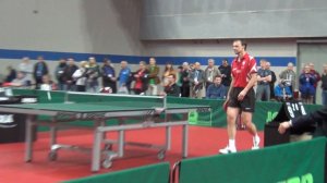 Table Tennis European Veterans Championships 2013 M Appelgren vs Zsolt Georg Boehm 5)