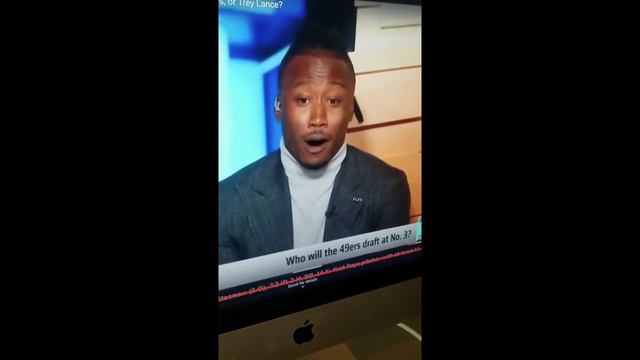 BRANDON MARSHALL  PAUSE MOMENT Fox sports Television. Very Funny!