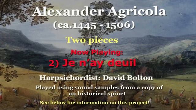 Alexander Agricola (ca.1445-1506): Two pieces смотреть онлайн