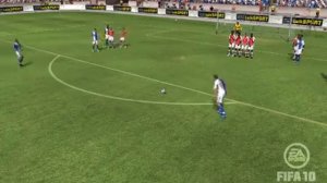 Pedersen Freekick Goal Fifa 10