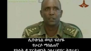 Lieutenant Colonel  Welay Feshaye