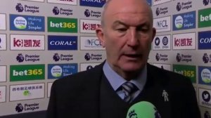 West Brom 2 - 0 Sunderland- Tony Pulis And David Moyes Post Match Interview