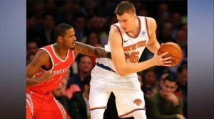 Done with Carmelo, Kristaps Porzingis now the center of New York storm