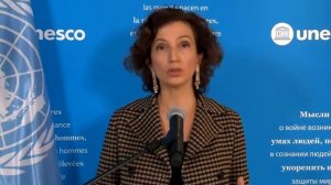 Ms Audrey Azoulay Director General, UNESCO - GEM 2020