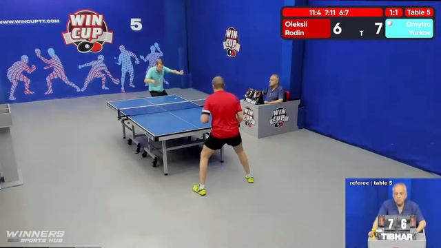 14:30 Родин Алексей 3-2 Юрков Дмитрий стол 5 ЮГ-4 06.06.22 смотреть онлайн