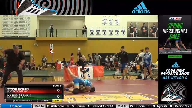 Mat 13 110 Tyson Norris North Carolina Vs Kasius Graham Team Nevada смотреть онлайн