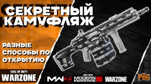 🎙 СЕКРЕТНЫЙ КАМУФЛЯЖ [WARZONE] | PingH8