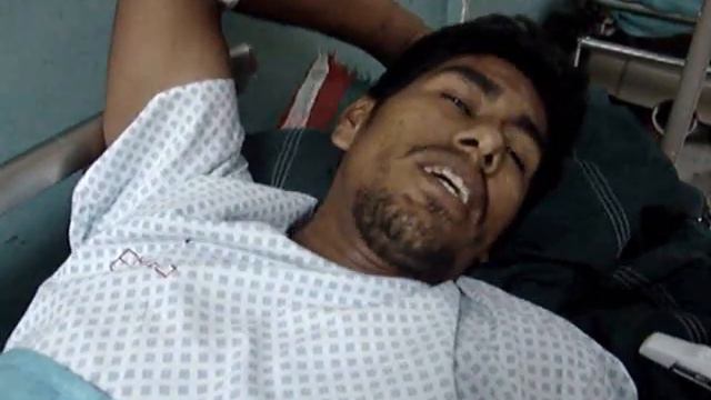 ARMANDO MIRANDA, COMUNERO HERIDO DE BALA EN LA PIERNA IZQUIERDA смотреть онлайн