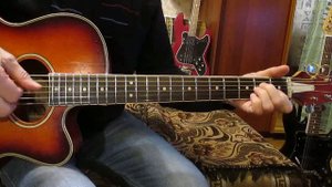 Уно-уно уно-ун момент-о-(как играть на гитаре аккорды)