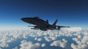 Dcs World F/A-18C Hornet AGM-88C HARM Test on ground targets.(Start From Runway)