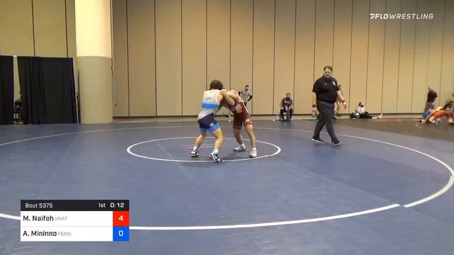 57 Kg Consolation Mason Naifeh Unattached Vs Antonio Mininno Pennsylvania RTC смотреть онлайн