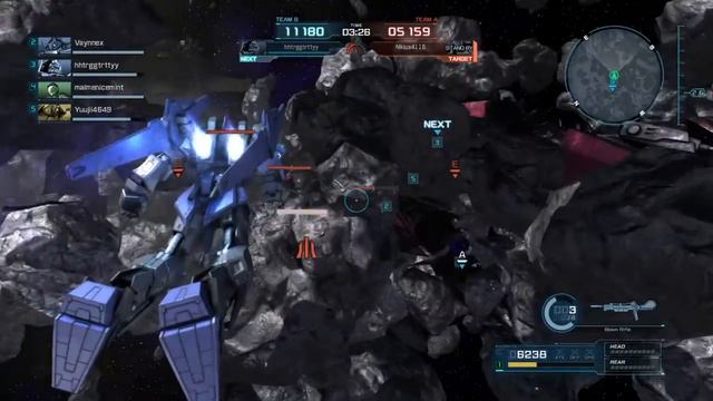 Mobile Suit Gundam Battle Operation 2 - Hyaku Shiki Space Target Shuffling Match смотреть онлайн