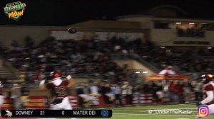 THRILLER !!!  Mater Dei vs Downey | CA D2-AA Regional Championship | Crazy Come From Behind Game