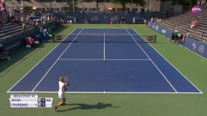 Lesia Tsurenko vs. Zarina Diyas | 2019 Citi Open Second Round | WTA Highlights