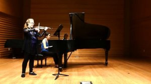 For Fred for Violin and Piano performed at the USF New Music Festival 2018