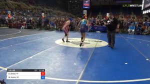 Cadet WM 112 Round of 32 - Emilee Orosz (WI) vs. Marissa Kurtz (OR)