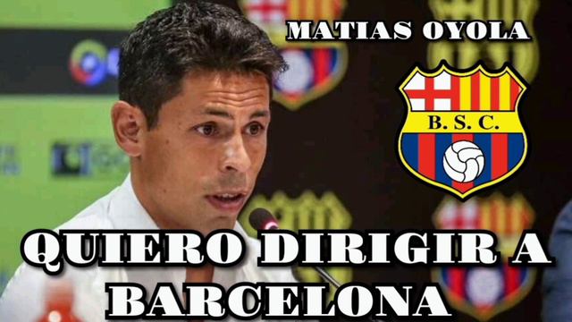 MATIAS OYOLA QUIERO SER TECNICO DE BARCELONA SC HE VIVIDO MOMENTOS LINDOS Y TRISTE #like #suscribet смотреть онлайн