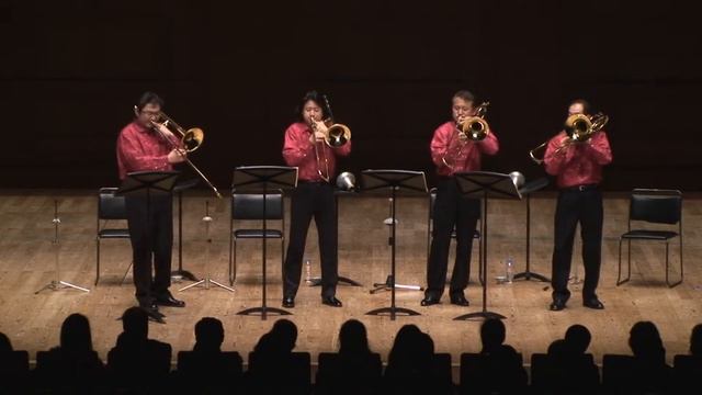 Arietta from Suite for Four Trombones  Kazimierz Serocki Trombone Quartet Zipang