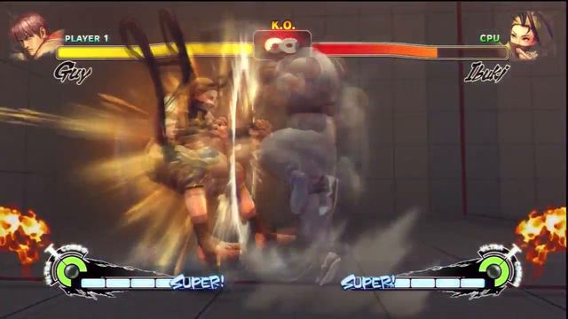 Super Street Fighter 4 Guy Combo Video смотреть онлайн