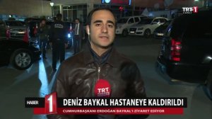 CUMHURBAŞKANI RECEP TAYYİP ERDOĞAN DENİZ BAYKAL'I HASTANEDE ZİYARET ETTİ