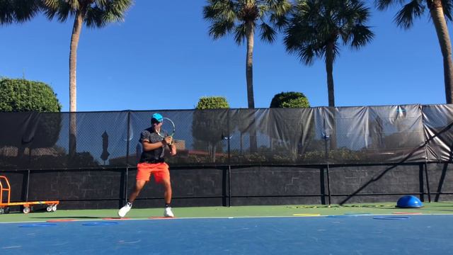 “FOOTWORK FOR EVERYONE #1” Tennis footwork drills. Train as a professional with Coach Dabul in Miam смотреть онлайн