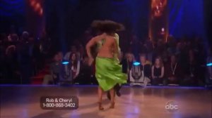 Rob Kardashian & Cheryl Burke Rumba