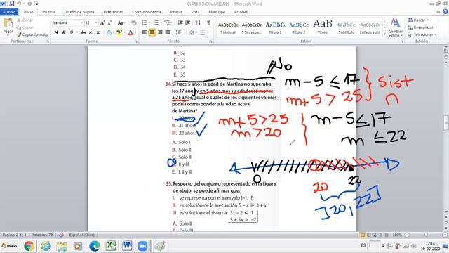4° Medio - Matemáticas - Clase Online del 10 de Septiembre - Profesor Jaime Rios - Parte 1 смотреть онлайн