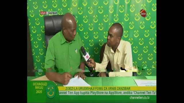 #LIVE HAMIS MUSSA OMAR ANARUDISHA FOMU YA URAIS ZANZIBAR смотреть онлайн