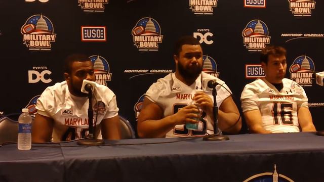 Maryland Terrapins 2013 Military Bowl Post Game Press Conference смотреть онлайн