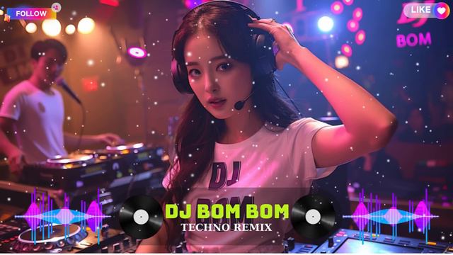 DISCO NONSTOP TECHNO REMIX  DJ BOMBOM MUSIC REMIX 2024 Dance With DJ- Nonstop Synthesis Remix 20