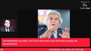 🔴Fernando Olivera denuncia audios de Montesinos. ENTREVISTA EXCLUSIVA