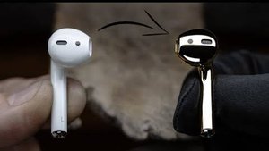 Я превращаю AIRPODS в 18 каратные AIRGOLDS