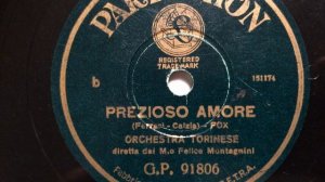 Orchestra Torinese, Prezioso amore, Foxtrot, Italien, 1935