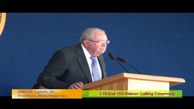I 79 Exit 153 Ribbon Cutting Ceremony, Morgantown, WV смотреть онлайн