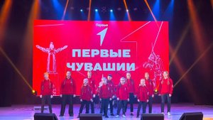 Я в составе хора Движения Первых с песней «Счастье»