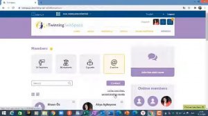 Twinspace – Üzvlər   Members bölməsi   Əlavə olunan şagirdlərin siyahısının ixrac edilməsi