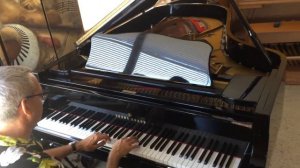 Ben Harris playing on Kris Nicholson's 7ft Young Chang Semi Concert Grand Piano Video 1