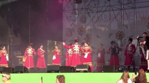 Московский Казачий Хор на Юбилейном 15-м фестивале "Славянское Подворье"