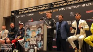 Eddie Hearn matchroom boxing DAZN PPV Mikey Garcia Jessie Vargas Roman Chocolatitio Gonzalez