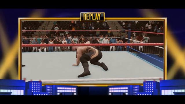 WWE2K18 Биг Шоу разносит всех2