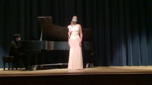 Mezzo-soprano Grace Skinner- Bonjour mon coeur, Haï luli!, and Madrid by Pauline Viardot