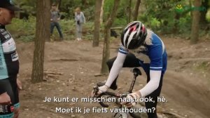 Wout van Aert pranks cycling children gone right