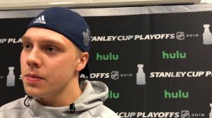 Ready for Part II: Markus Nutivaara starts his second postseason